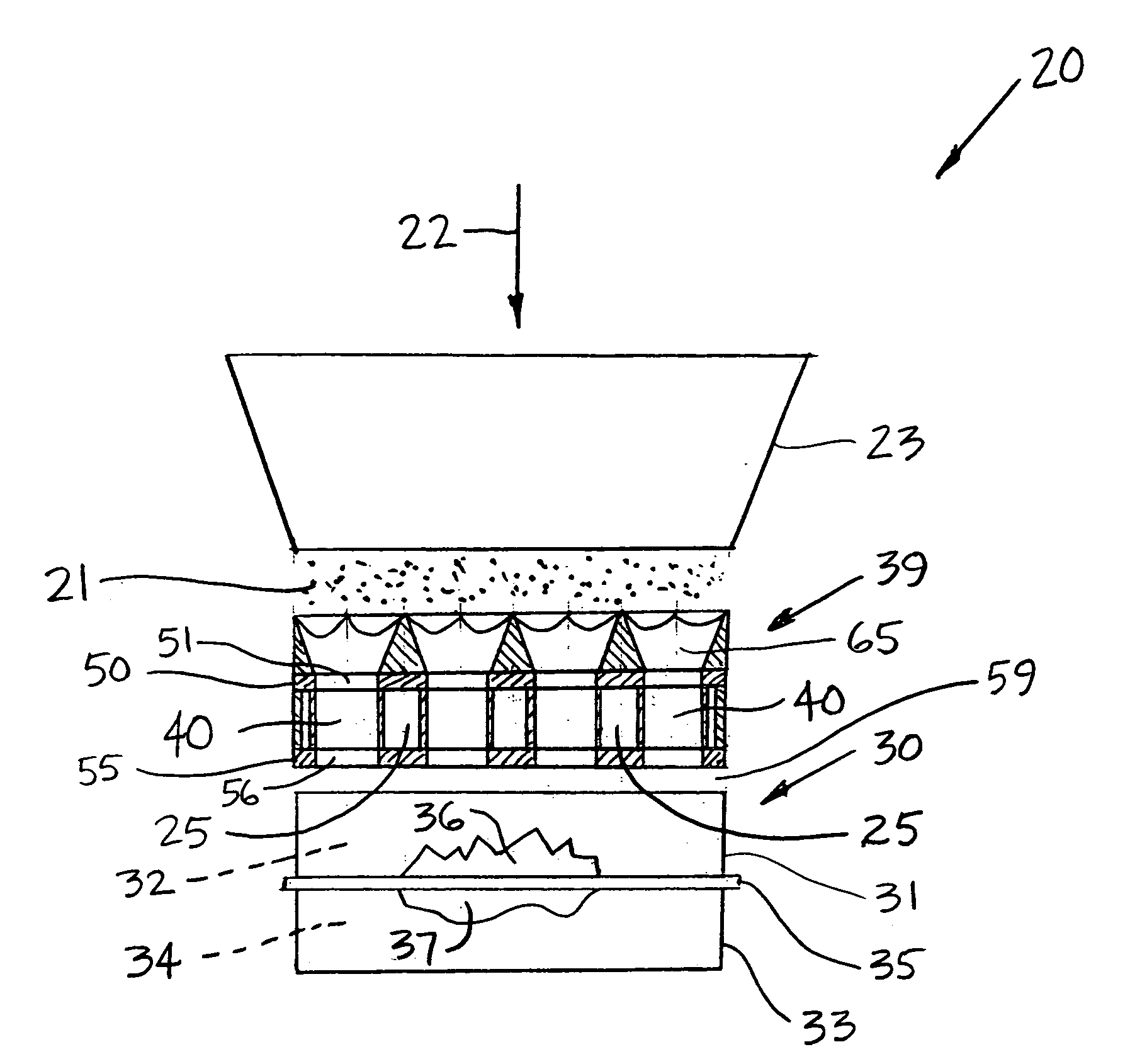 Method and apparatus for transferring sand into flask of molding machine