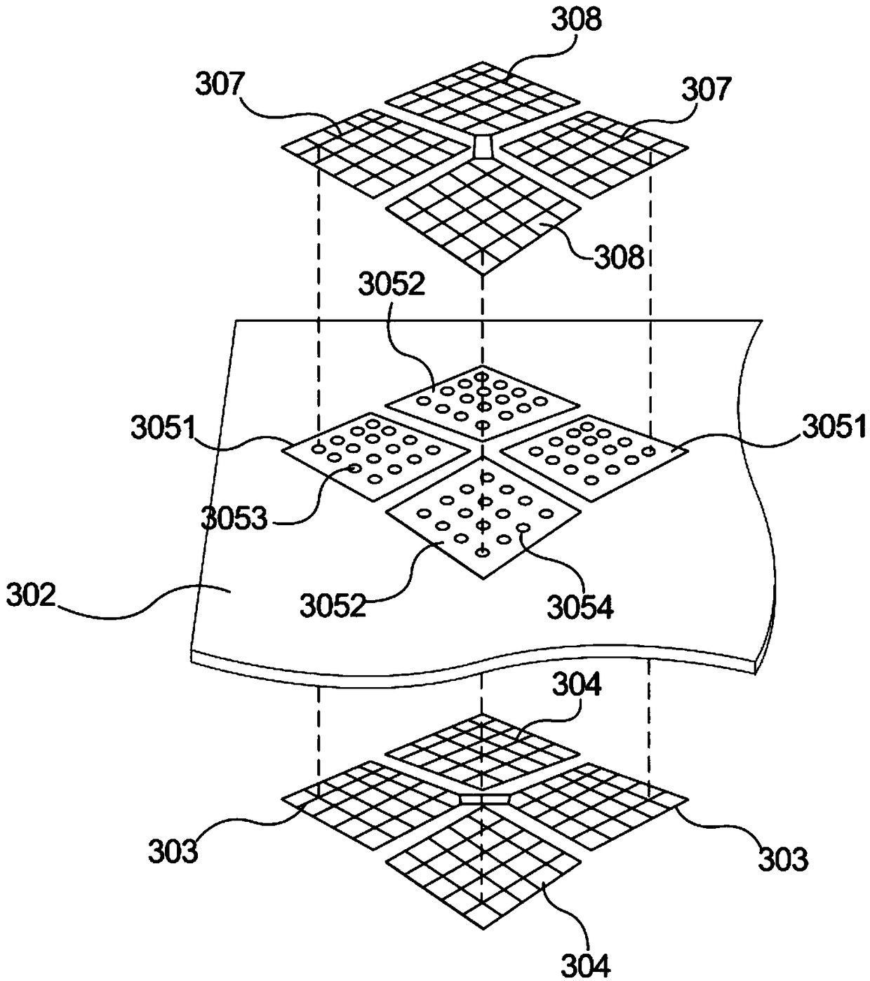 Flexible touch panel and flexible OLED display panel