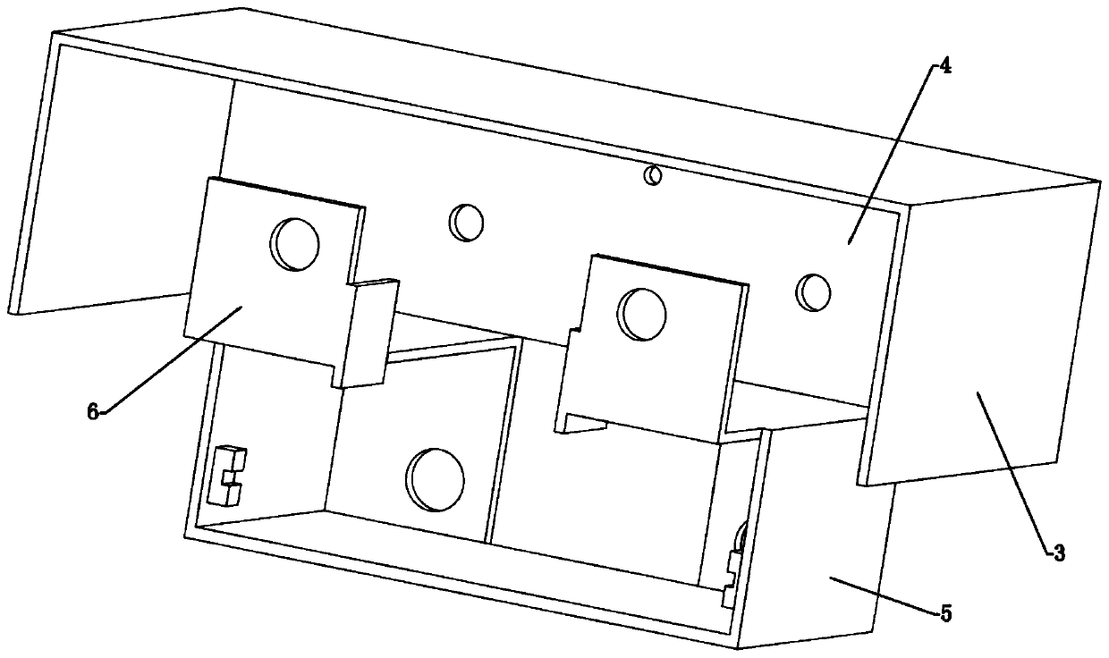 Omni-directional automatic drill rod ascending and descending device for coal mine