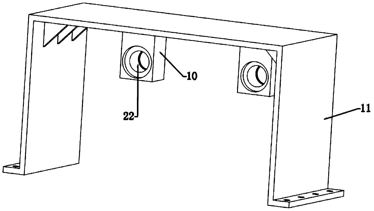 Omni-directional automatic drill rod ascending and descending device for coal mine