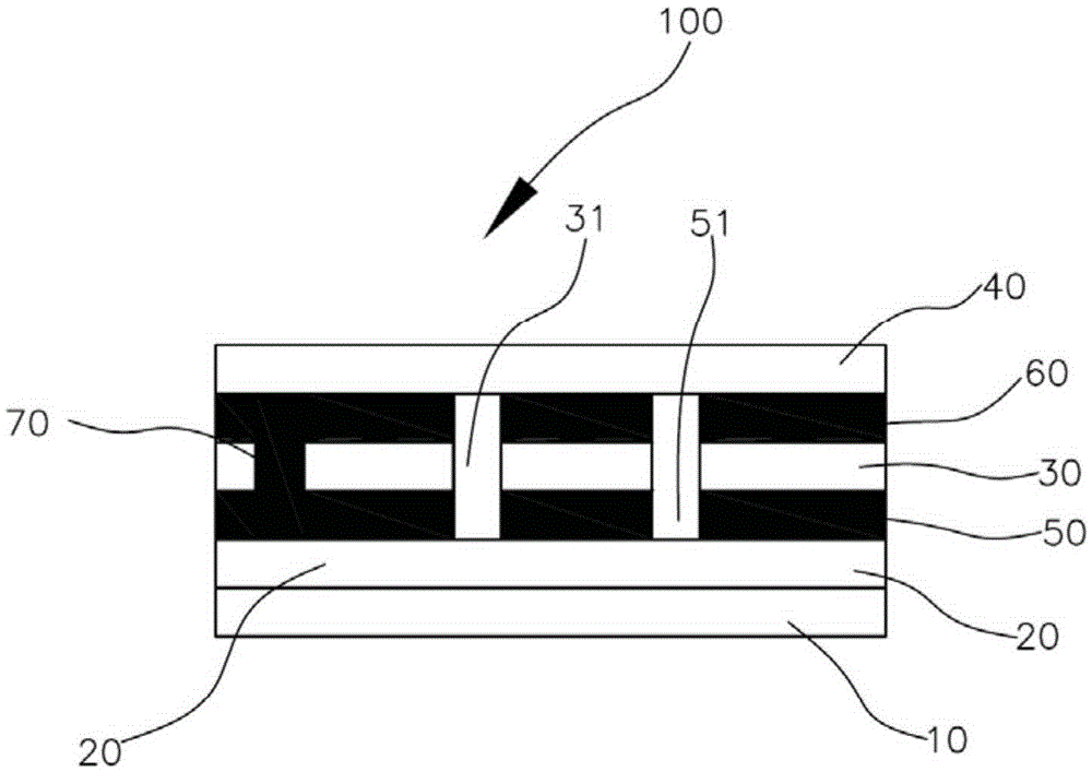 Flexible circuit board laminated structure and mobile terminal