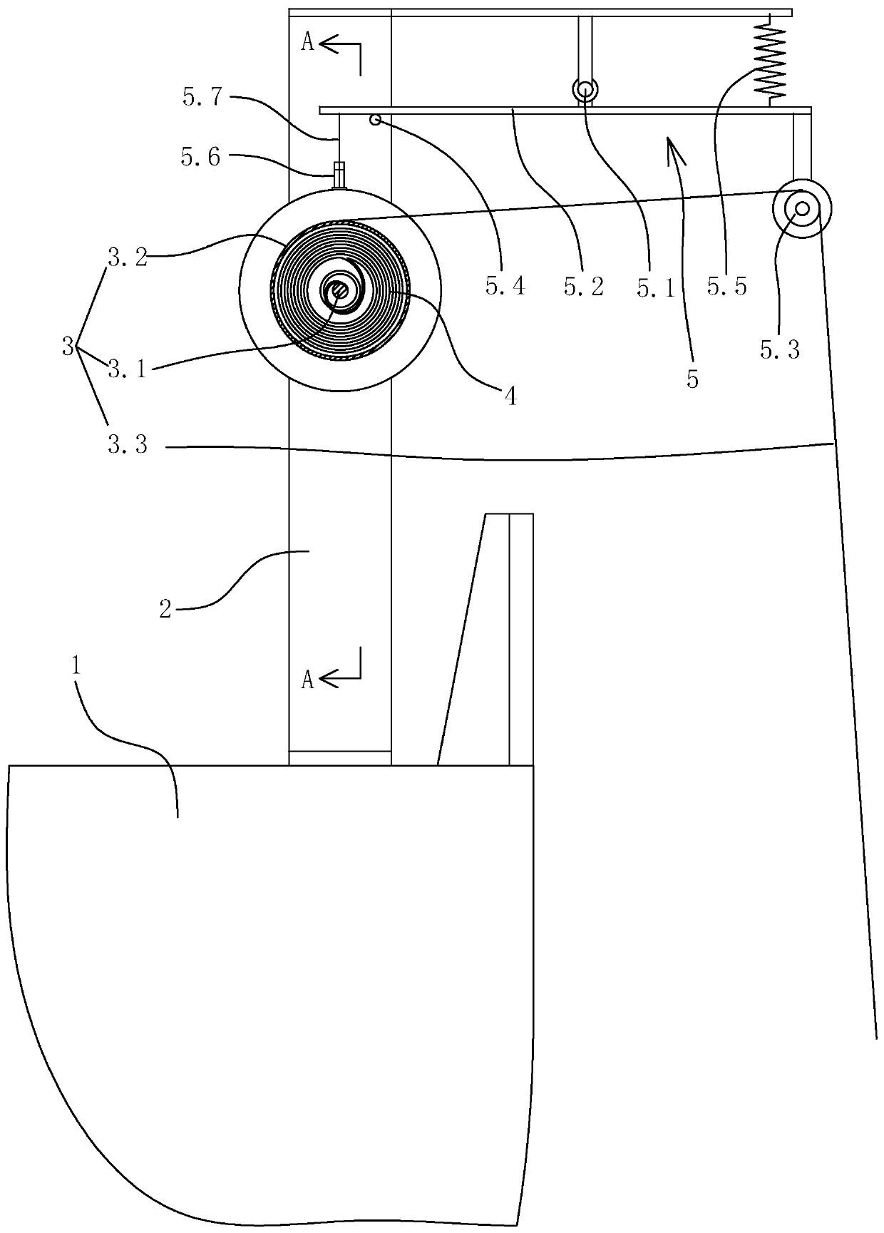 Open sea squid jigging device