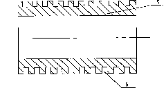 Transformer of high-frequency spark vacuum detector