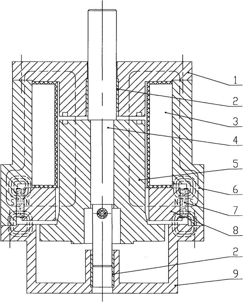 A retaining force adjustable parallel permanent magnetic actuator