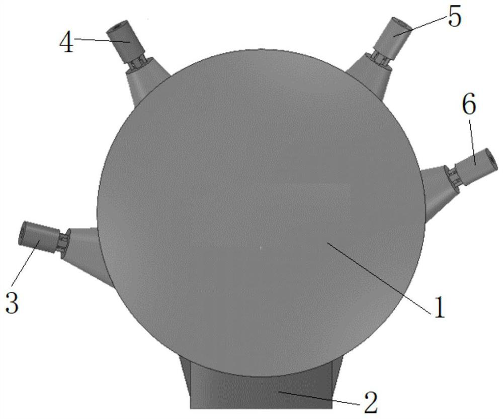 Method for calculating temperature of regenerative aluminum melting furnace molten pool