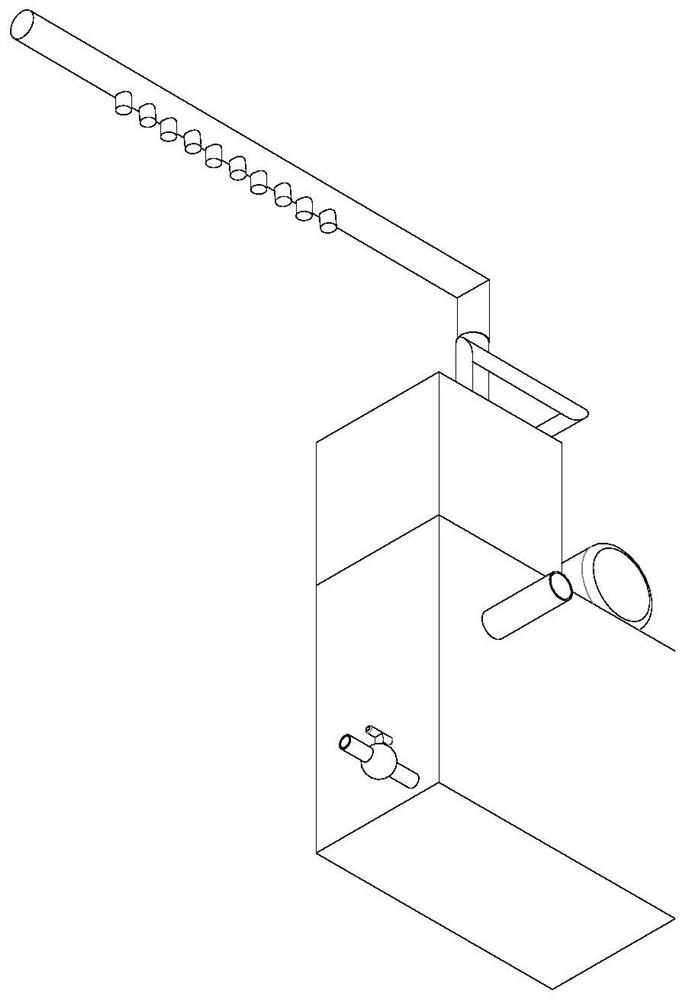 Backwashing device of microfilter