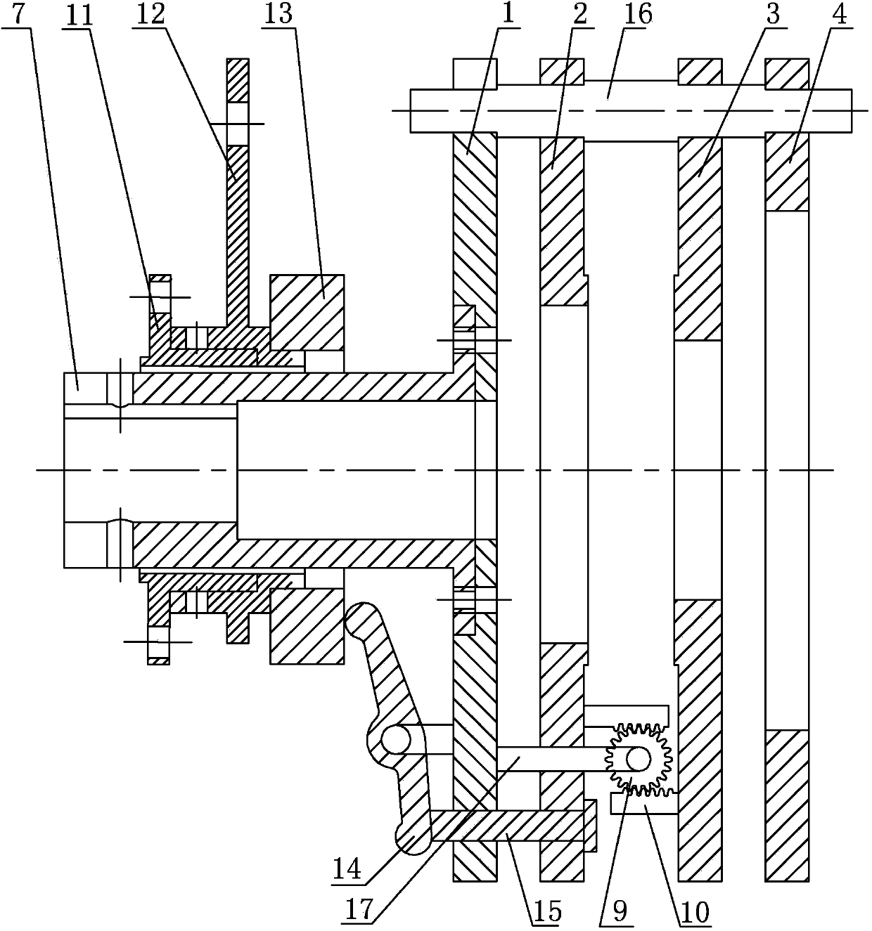 Double-edge structure speed regulating permanent magnet coupler