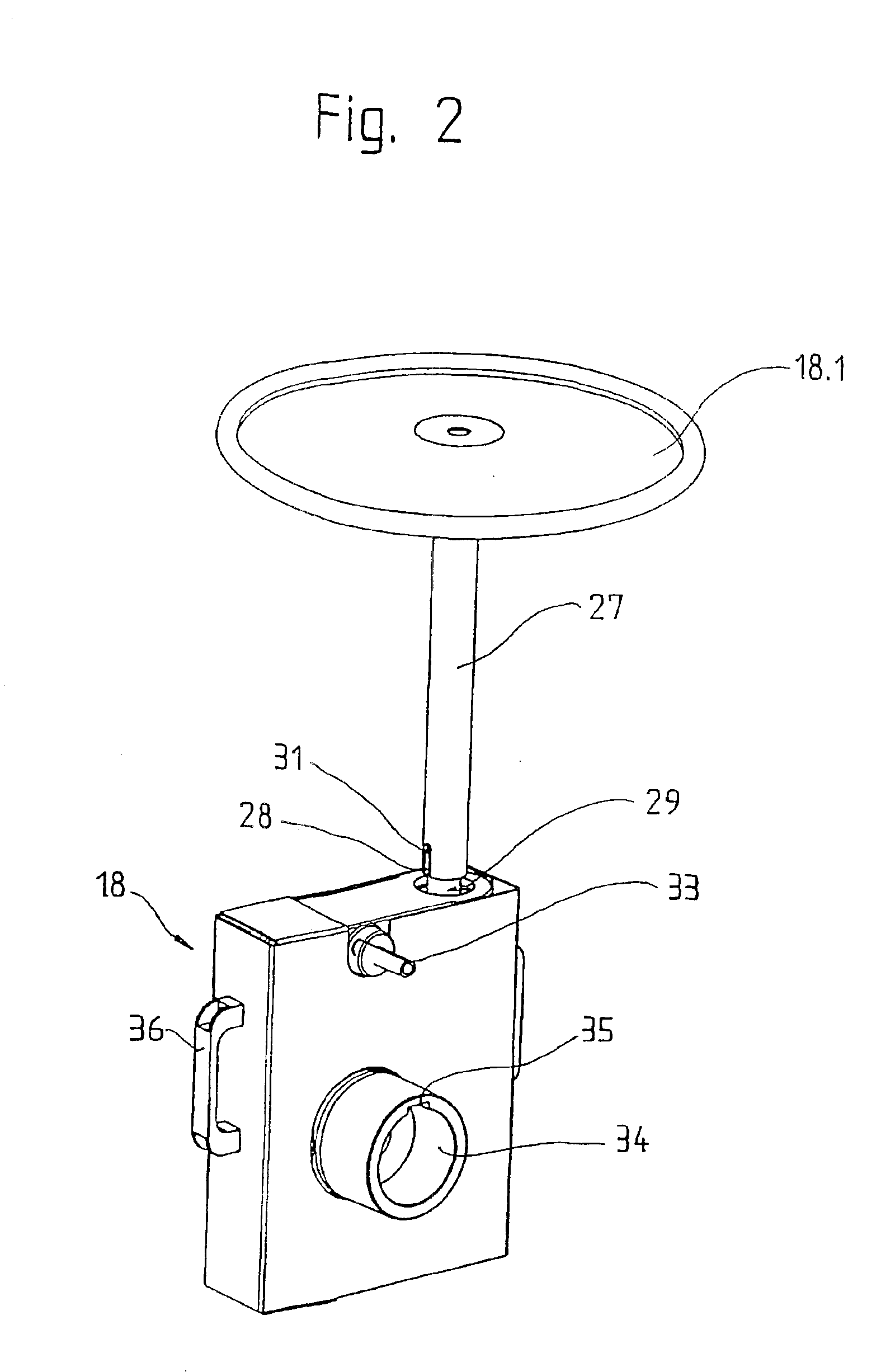 Actuating device for emergency operation of a gearless drive machine of an elevator