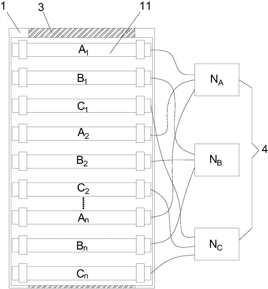 Finger-like peristaltic bedsore-preventing mattress capable of supporting side turning