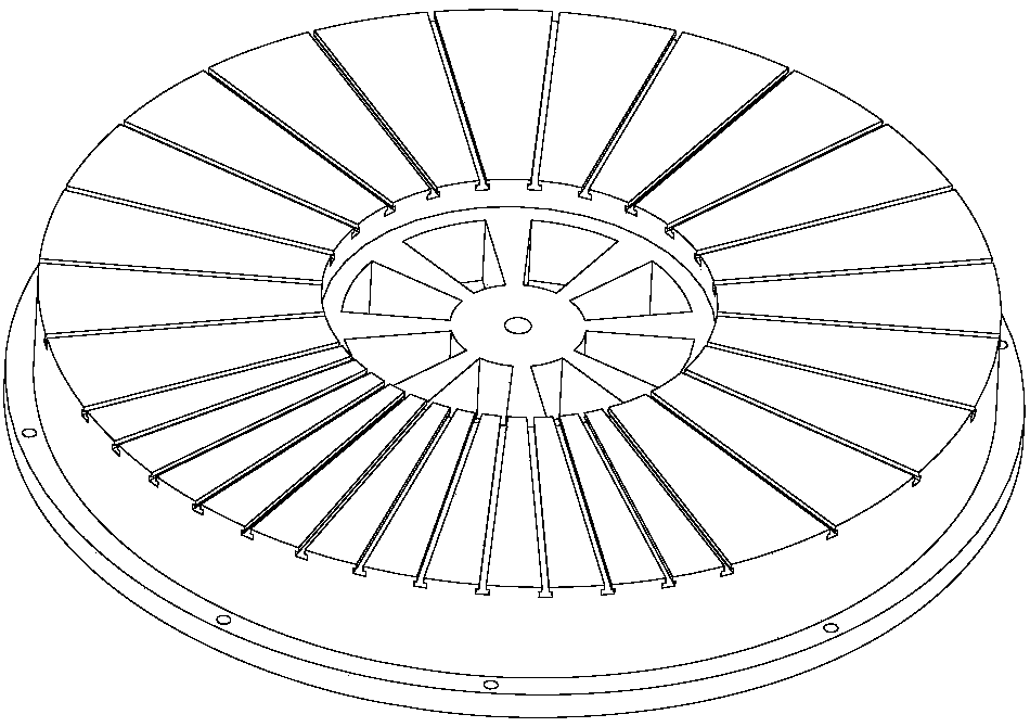 Bending resistant expandable type test platform system with auxiliary support