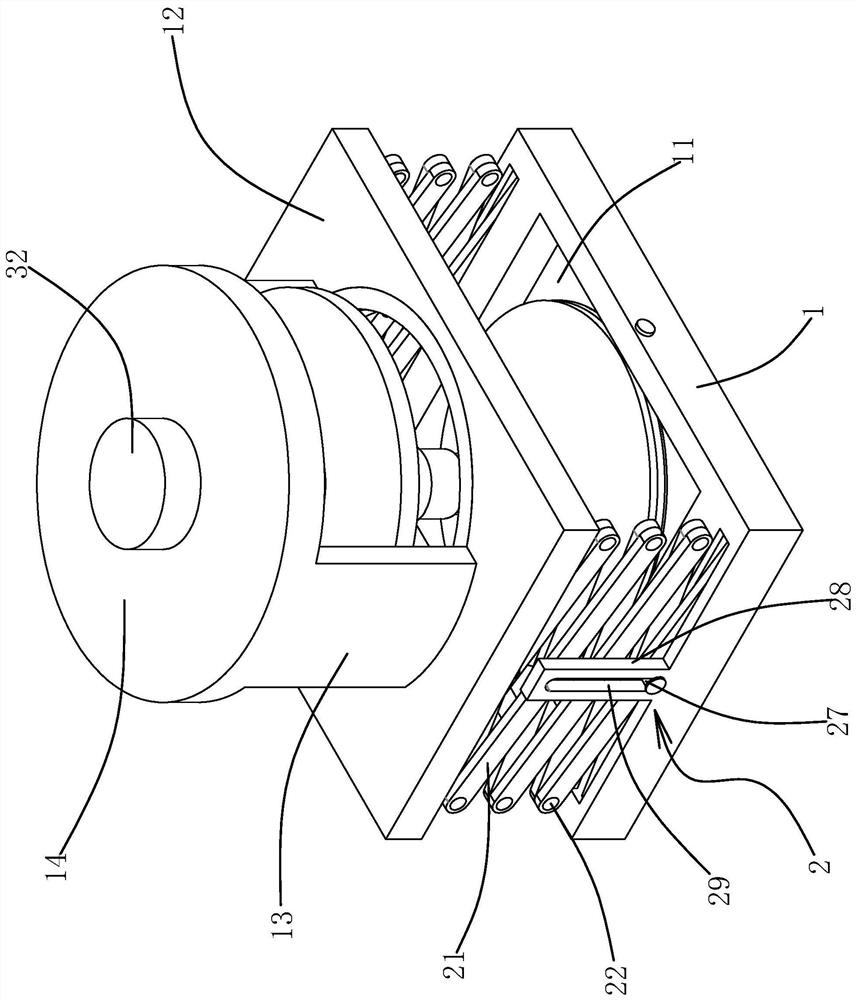 Crab breeding equipment suitable for pond