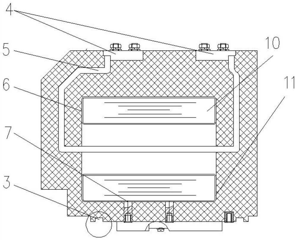 Current transformer for CGIS