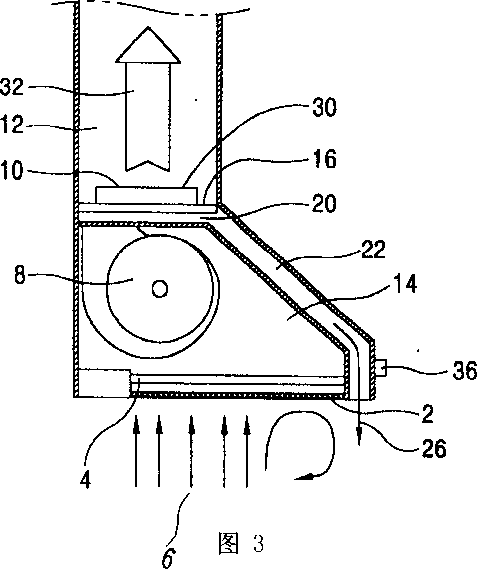 Exhaustor for kitchen