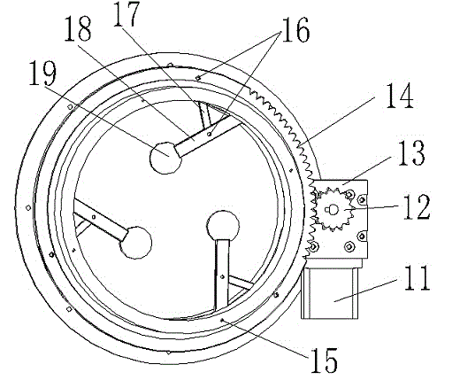 Smoke penetration performance experiment device for fire-fighting lamp