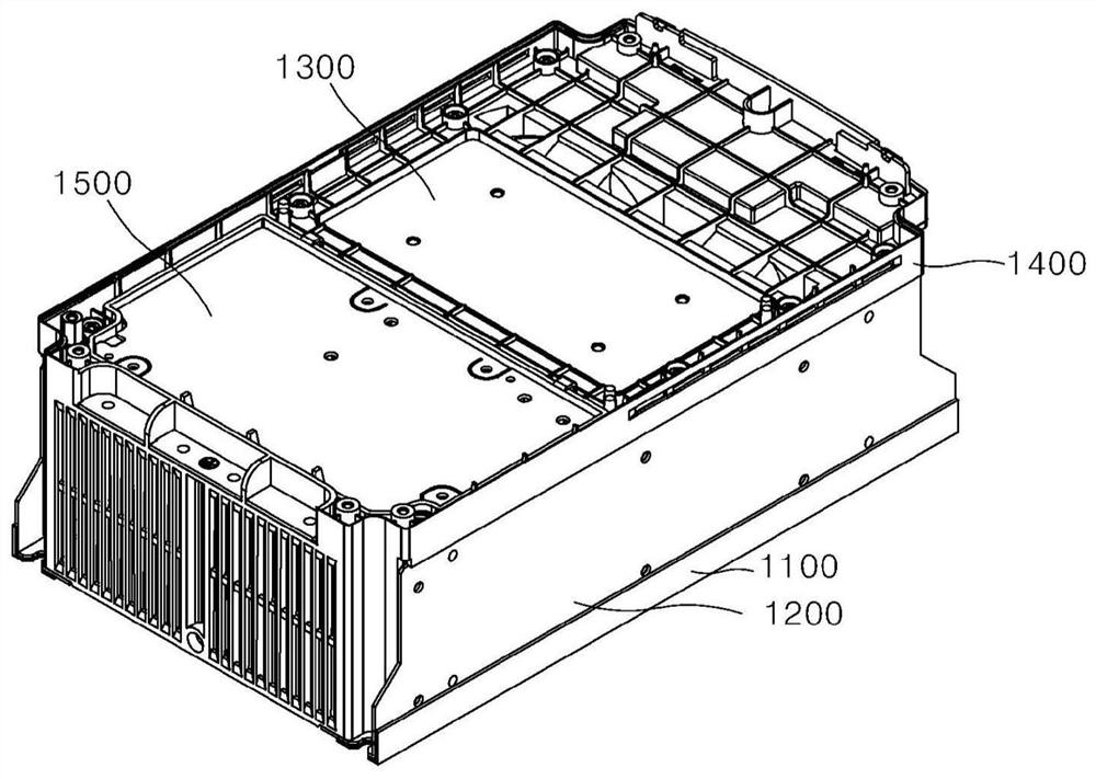 Vibration-reducing frame structure of inverter