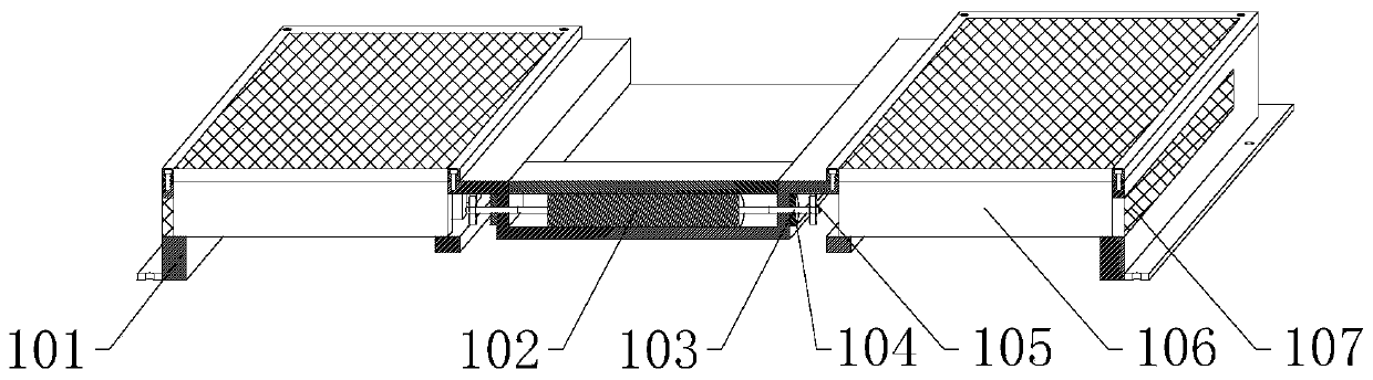 Heat dissipation system for battery pack of new energy automobile