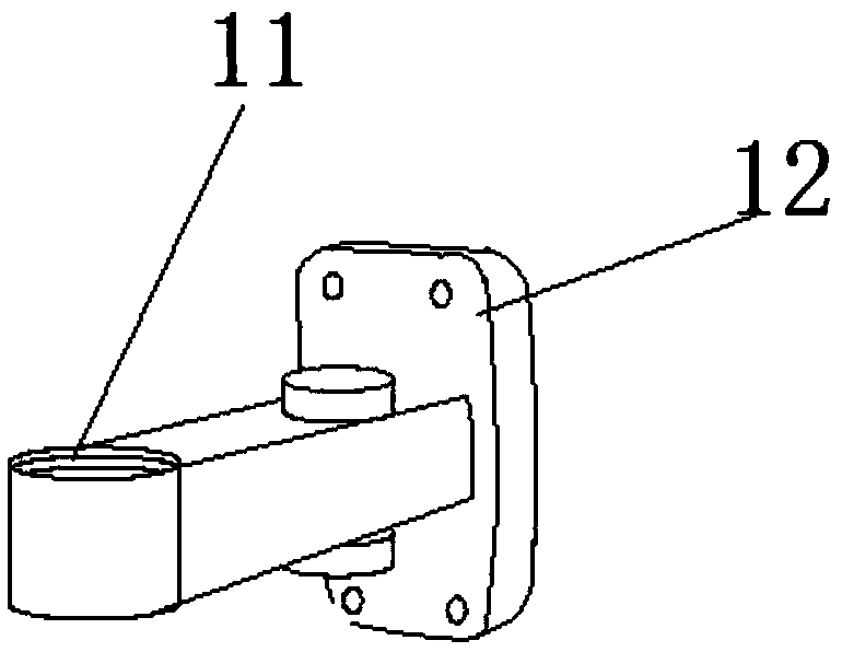 License plate recognition camera with rotation function