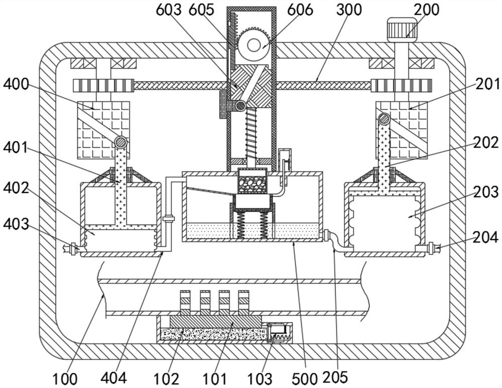 Auxiliary electrical equipment cooling device capable of automatically performing water circulation according to temperature