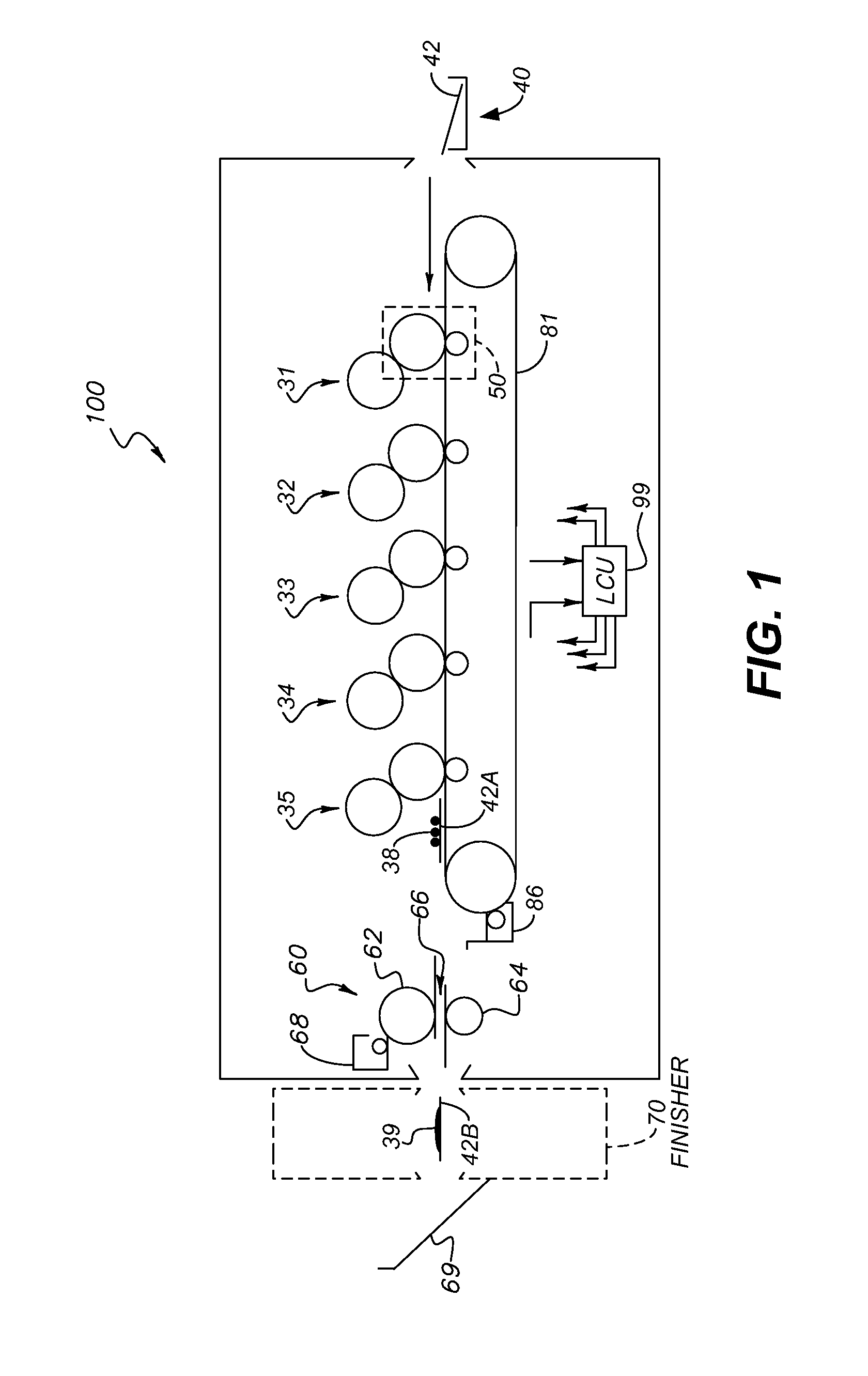 Measuring developer density in an electrophotographic system