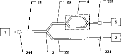 Silicon-based optical wave guide temperature sensor based on Mach-Zehnder structure