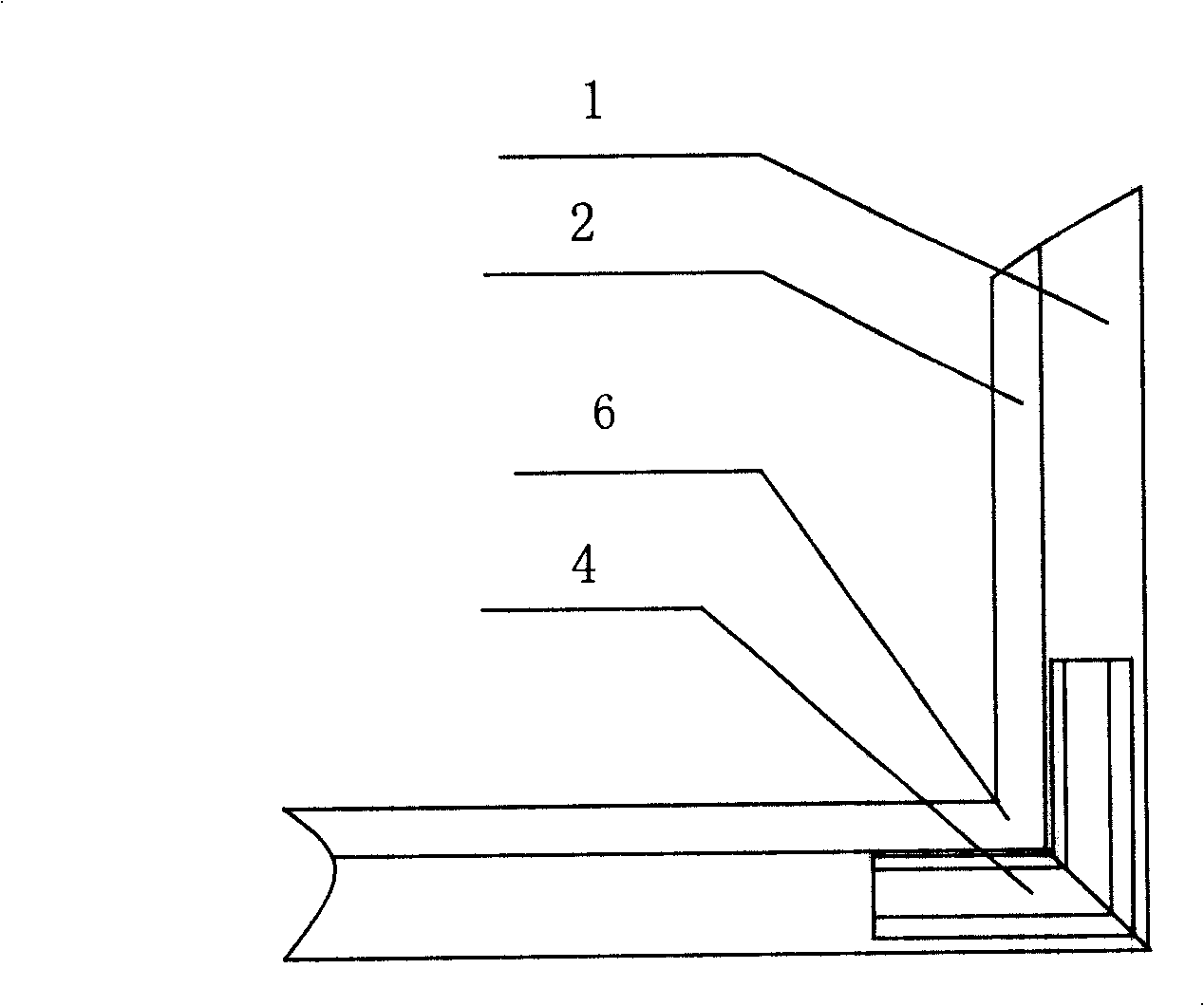 Welding process for aluminum plastics door and window