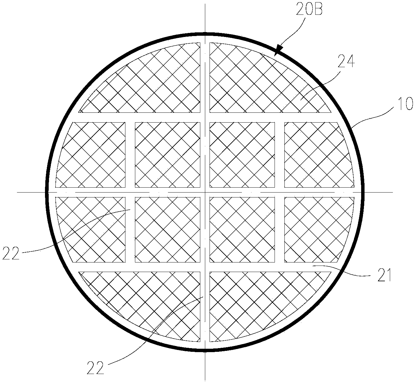 Piping structure suitable for heat exchanger with phase change