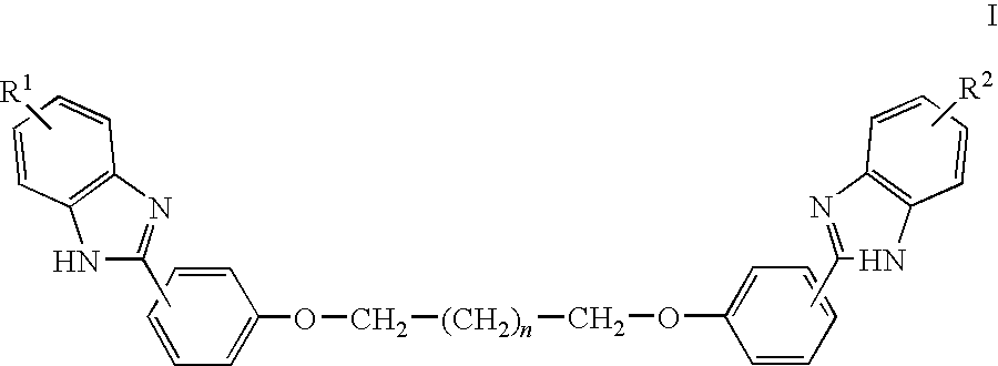 Bisbenzimidazoles as antimalarial agents