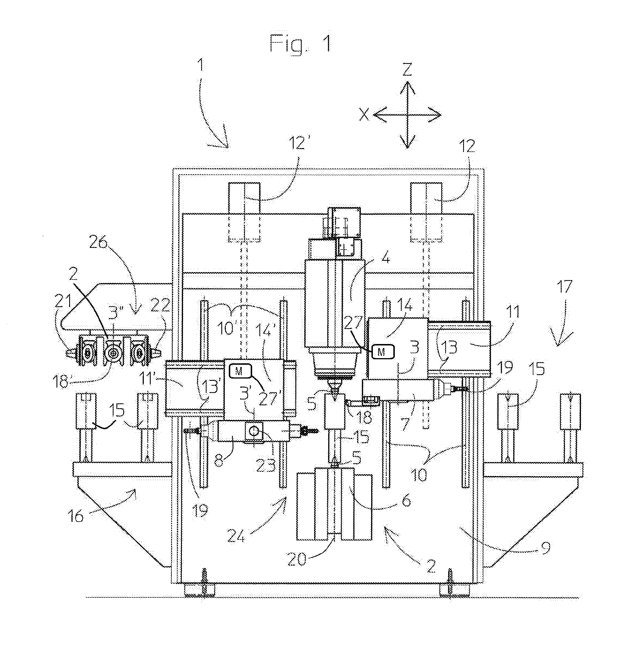 Machining apparatus