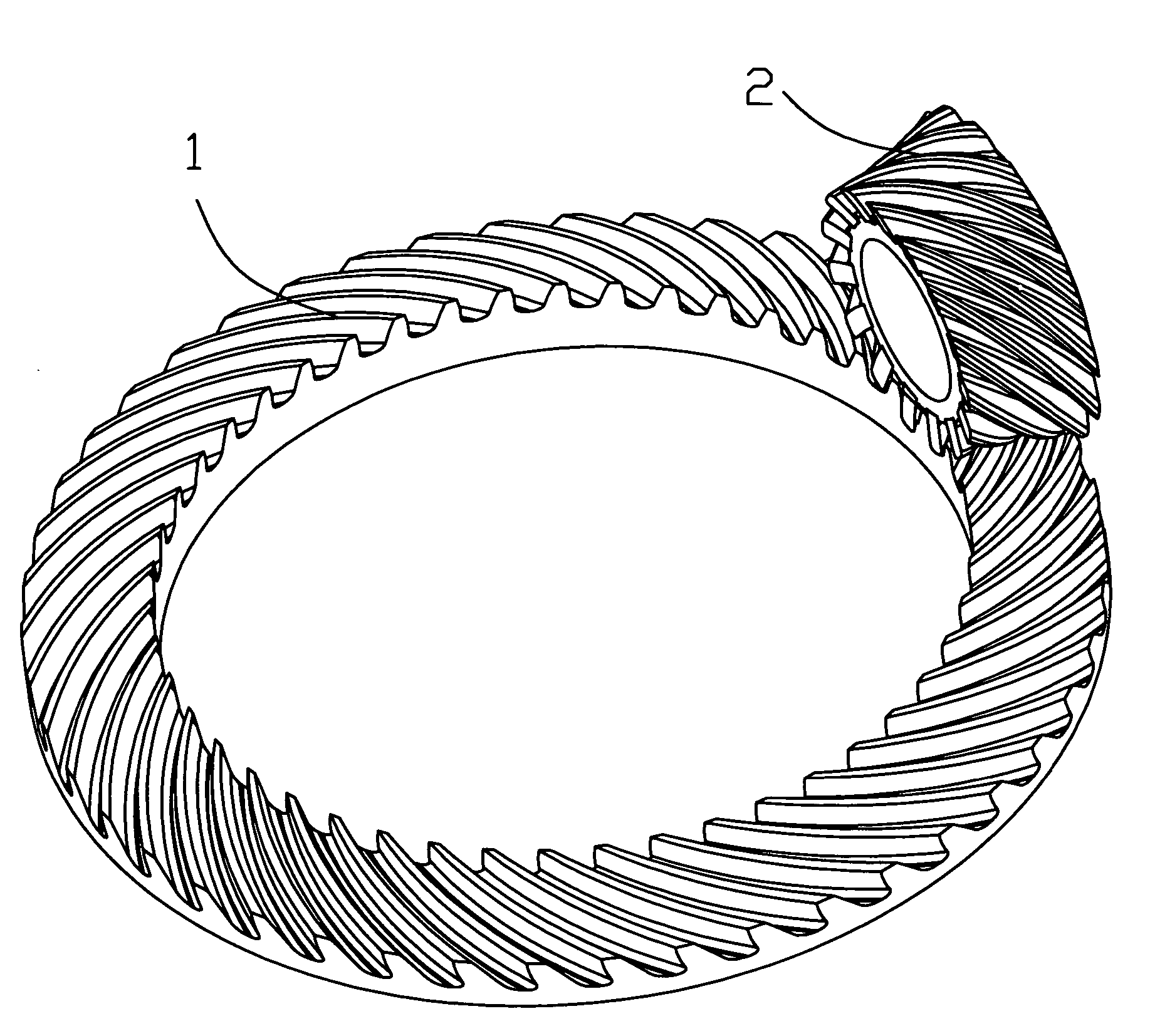 Method of generation of face enveloping gears