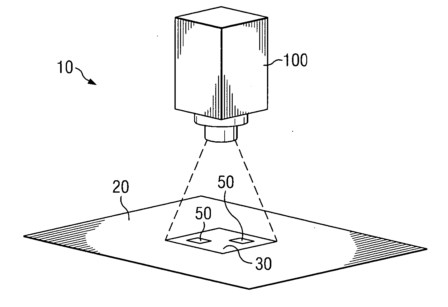 System and method for imaging regions of interest