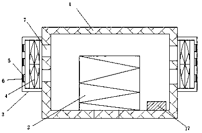 Monitoring and controlling device capable of being installed rapidly