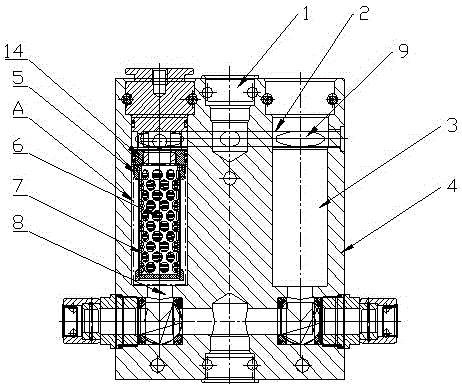 Filter element equipped with variably spaced reverse-washing filter