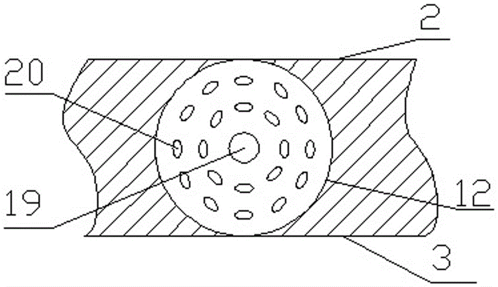 Medical cooling cap with cold air hole