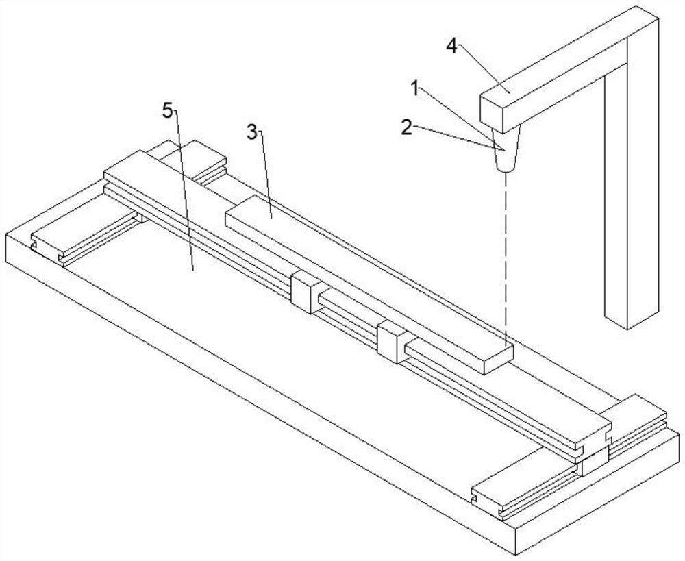 High-speed laser dot-shaped heat treatment device