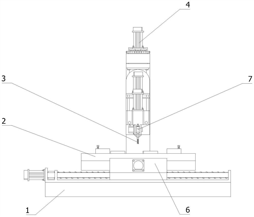 Multi-angle hole opening device for porous steel plate