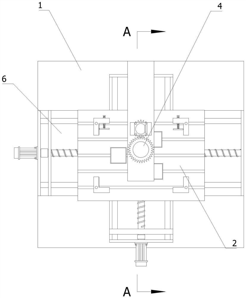 Multi-angle hole opening device for porous steel plate