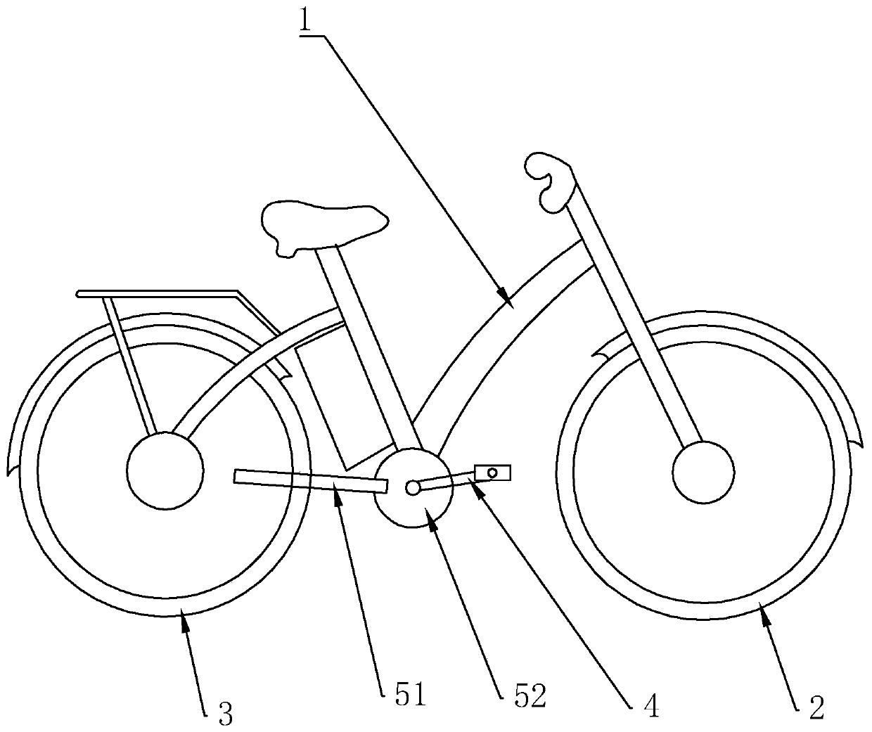 Electric vehicle capable of being ridden in pedaling mode