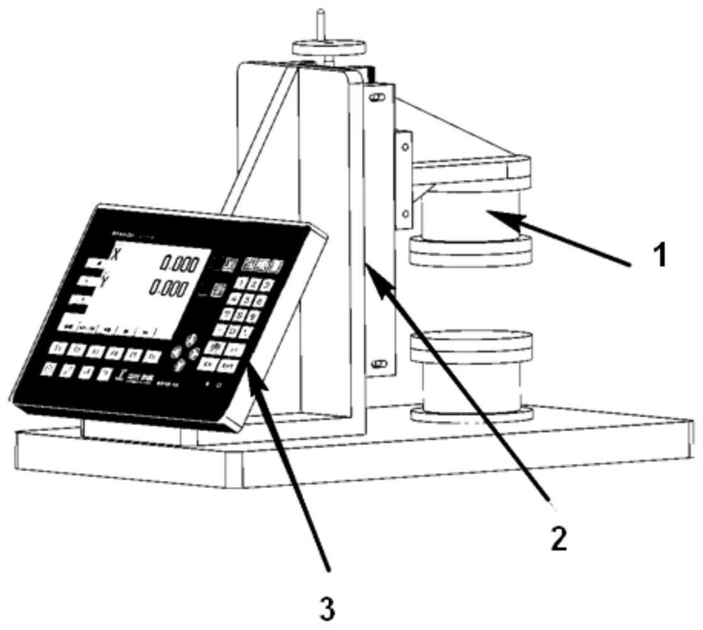 Dielectric constant measuring jig and method based on parallel plate capacitance method