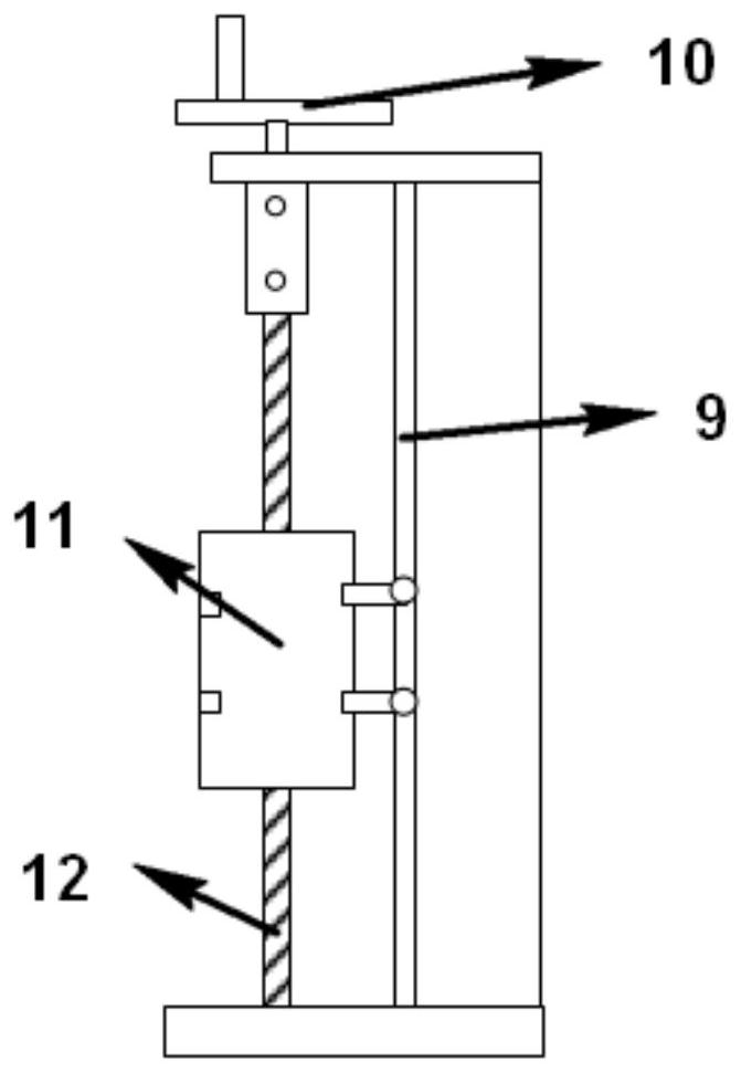 Dielectric constant measuring jig and method based on parallel plate capacitance method