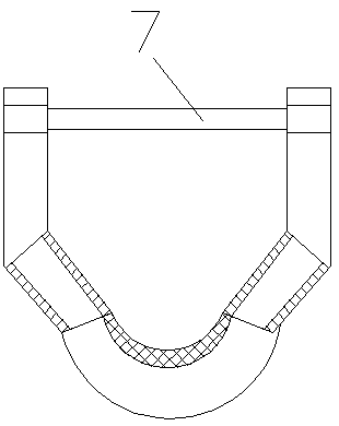 Environmentally friendly U-shaped ring with high strength