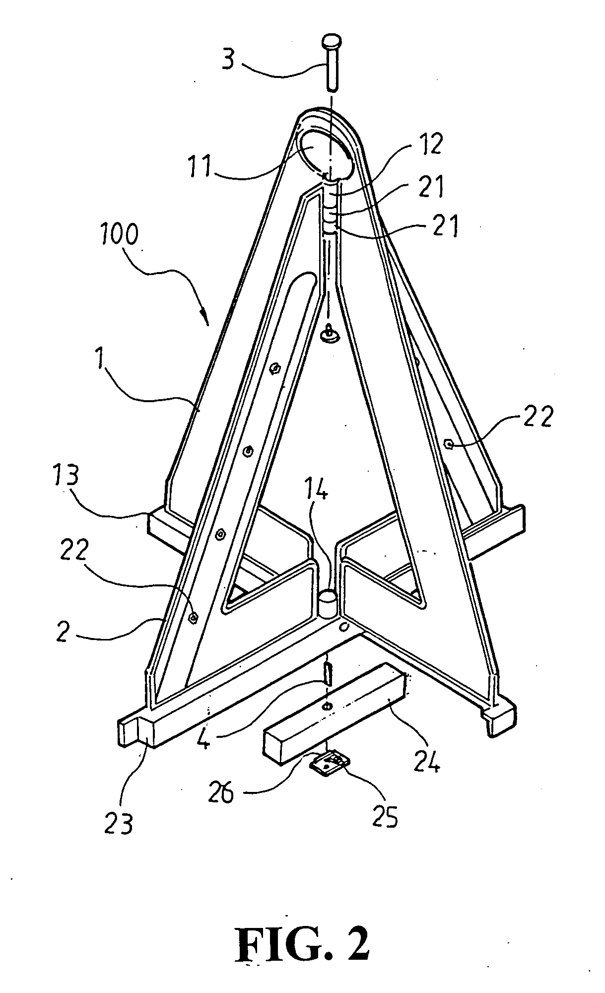 Roadside barrier marker structure