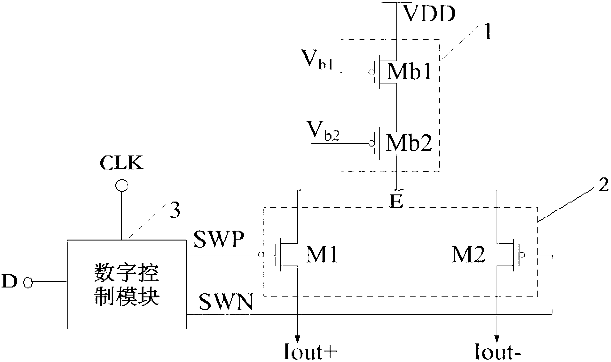 Current source unit circuit of current-steering digital analog converter