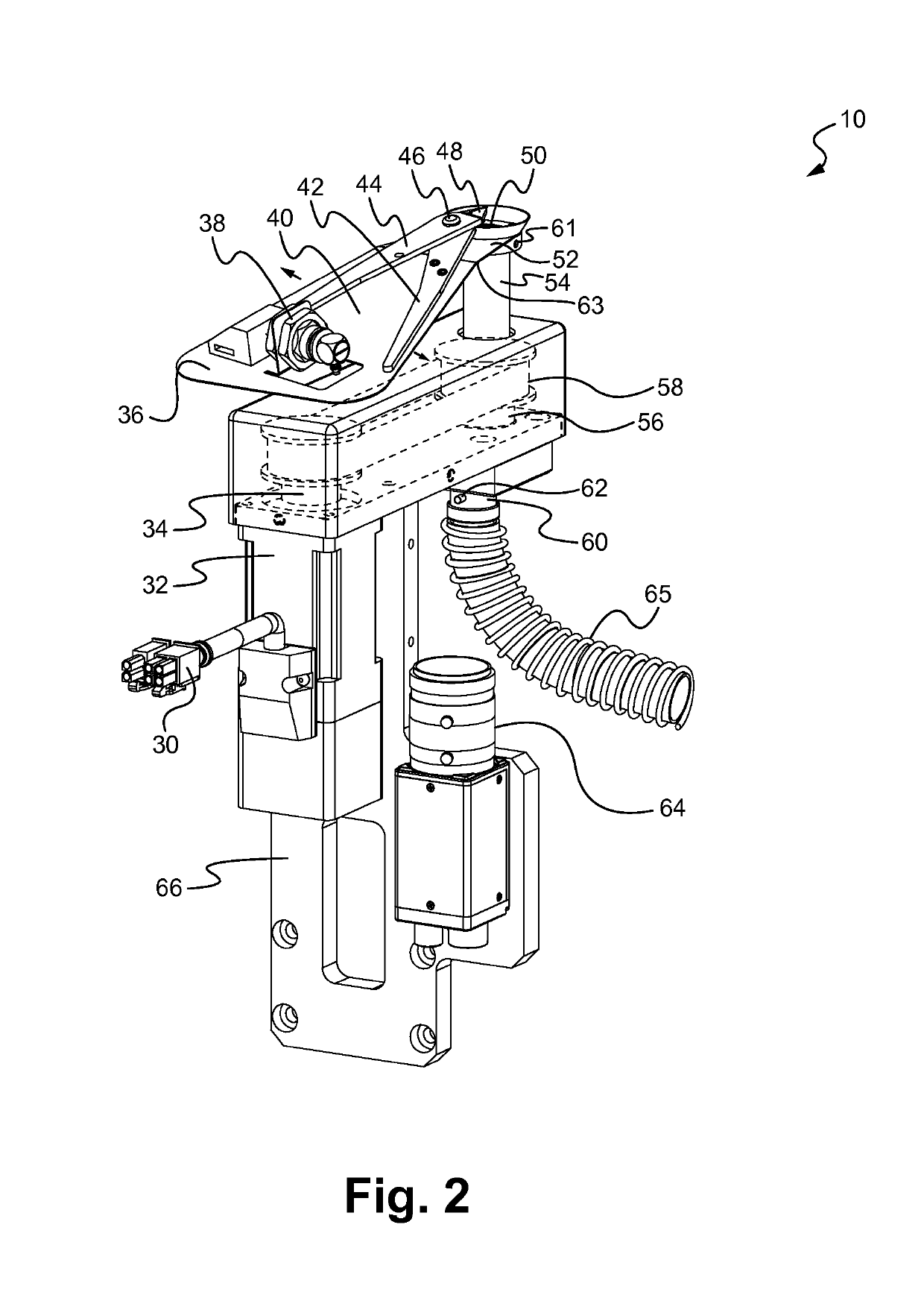 Lead trimming module