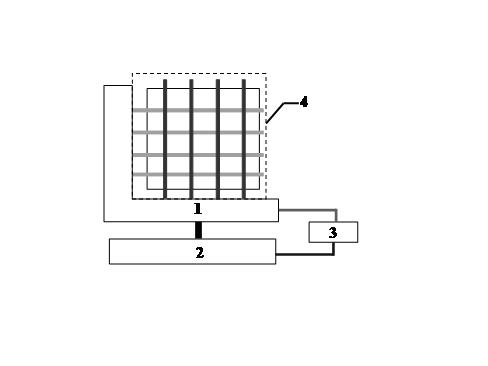 High-pass detection electrode of complex sample and preparation method thereof