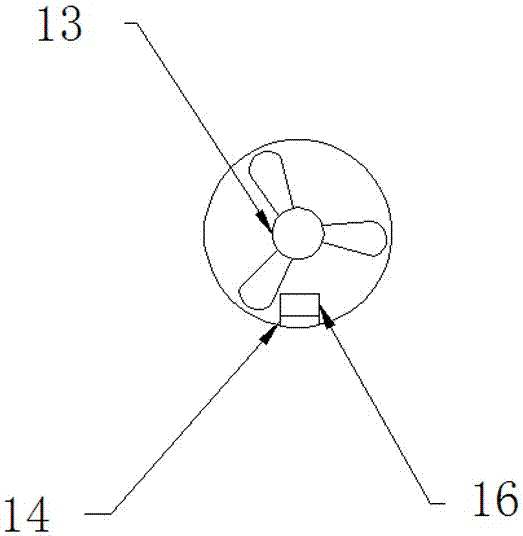 Anti-freezing and fuel-saving air cooling device of multi-cylinder diesel engine