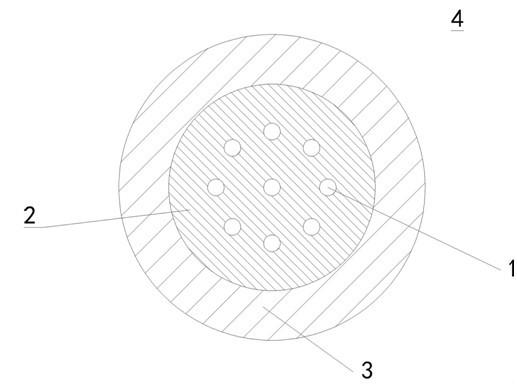 Longitudinal seal underwater optical cable and manufacturing method thereof