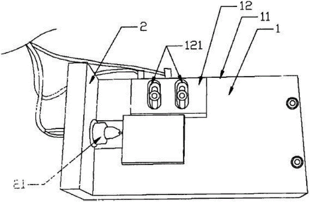 Battery test clamp