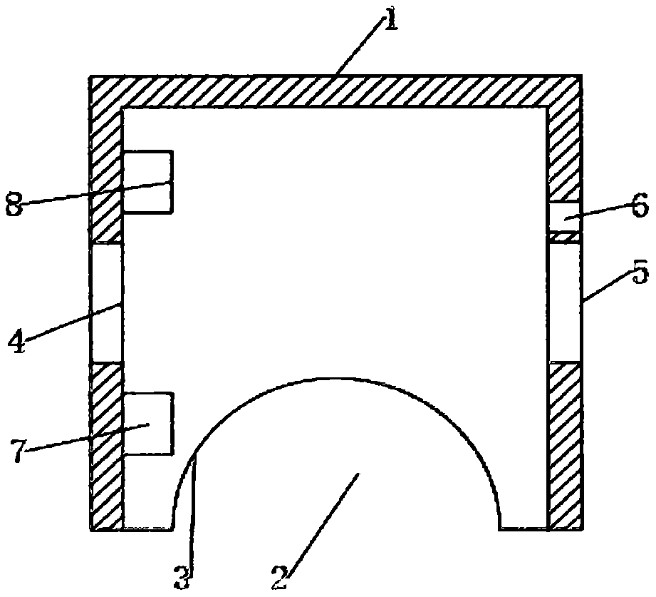 Anti-splashing protective cover for tracheal extubation