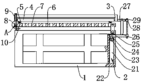 A solar panel protective device for shared bicycle basket