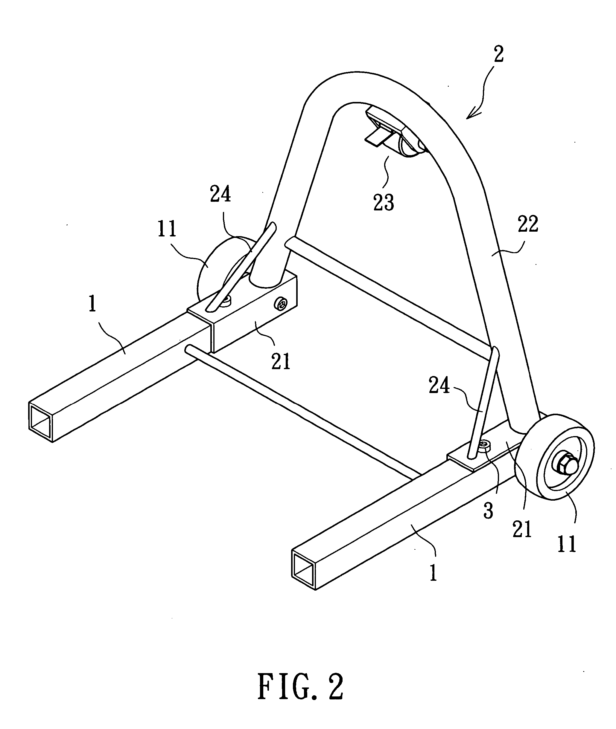 Assistant stand mechanism of a cart for people to ride on